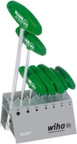Wiha Schraubendreher-Set 7-teilig Torx in Silber und Grün aus Edelstahl - Bild 1