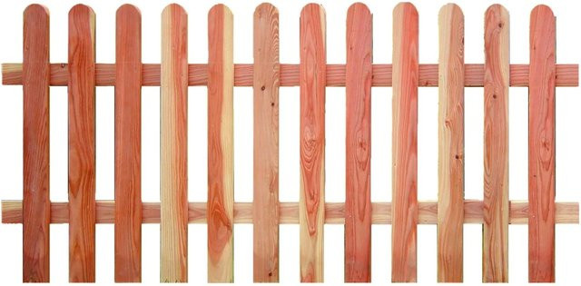 T&J Holzzaun Lena aus Holz in Braun, B: 80 cm, H: 180 cm - Bild 1