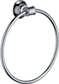 Hansgrohe Axor Montreux Handtuchring aus Messing schwenkbar, Wandmontage, Chrom - Bild 1