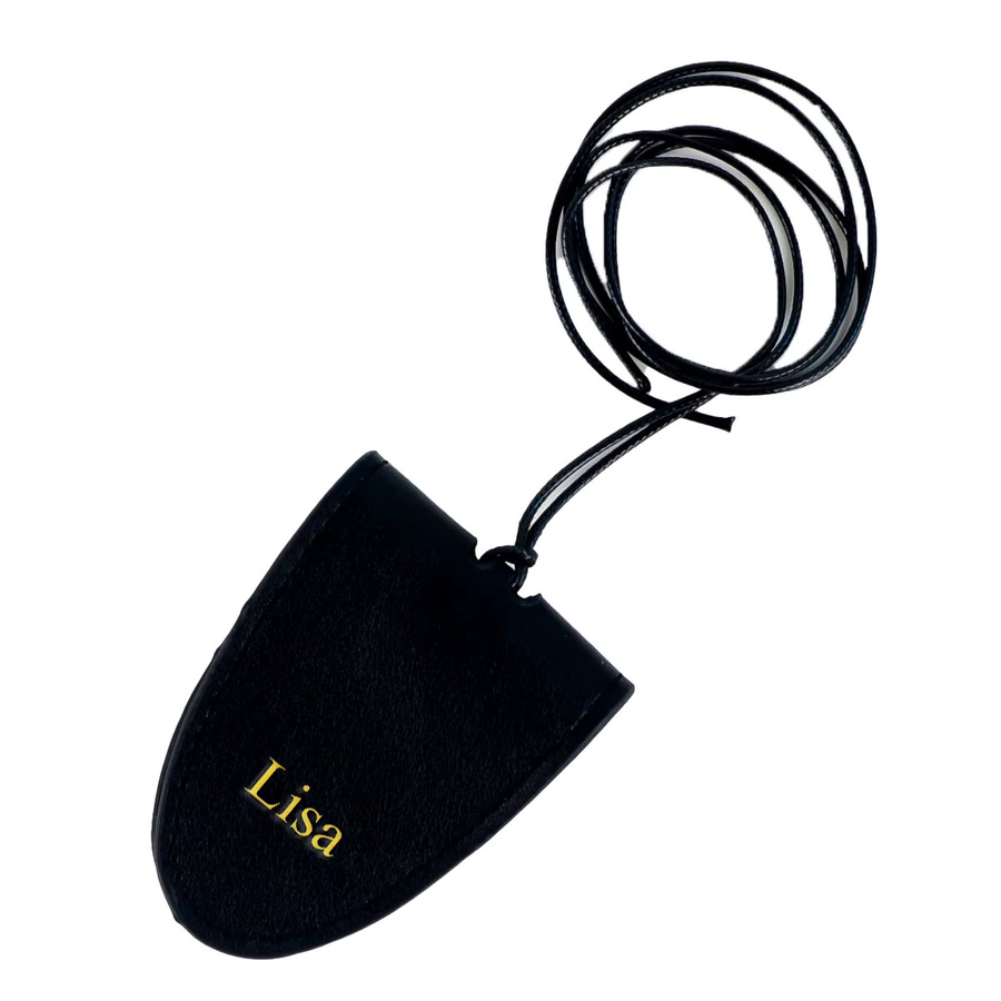CNGRANDBAG Halskette, Anhänger-Stil, PU-Leder, personalisiert - Bild 5