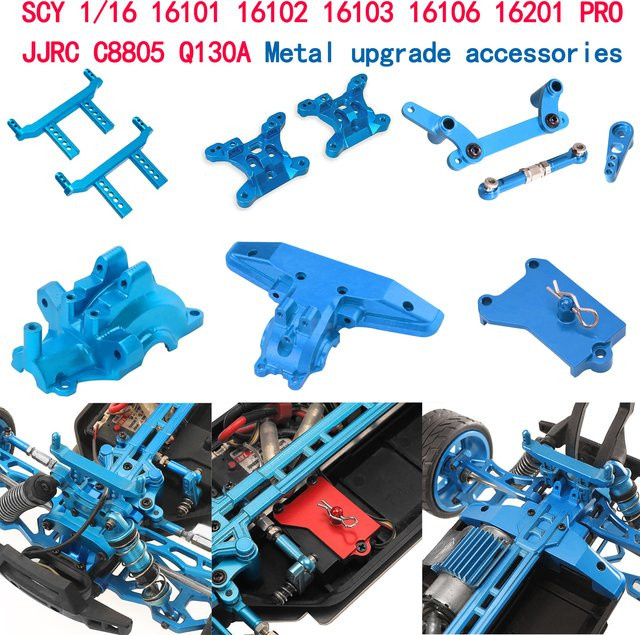 JJRC RC Zubehör, Metall, 1:16, Blau - Bild 1