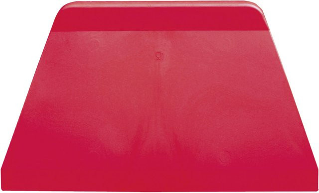 Schneider Teigschaber aus LDPE in Rot, Länge: 22,1 cm, Breite: 13,0 cm - Bild 1