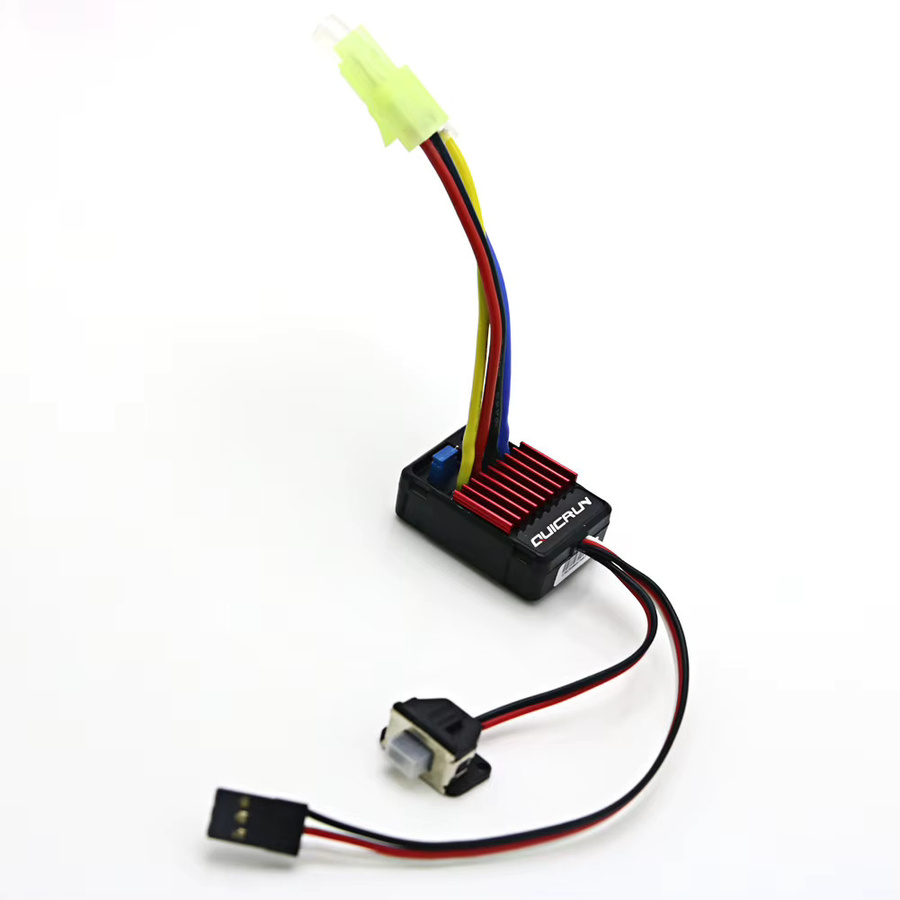 Hobbywing QuicRun 1625 25A Wasserdichter Bürstenmotor-ESC, Elektronischer Geschwindigkeitsregler - Bild 4