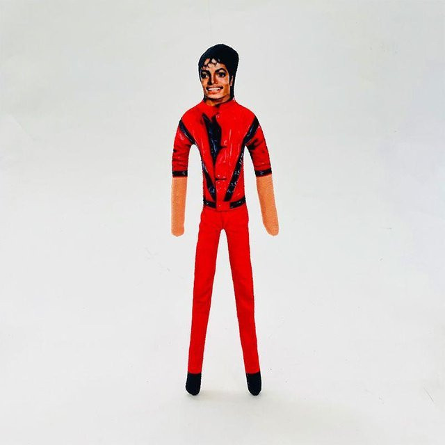 Anime Michael Jackson Stoffpuppe, Plüschfigur, Abstrakt, mit Gelenkbeweglichkeit - Bild 1