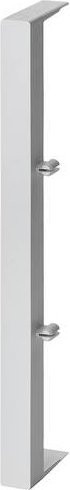 Siemens Seitenmodul 8US19982BJ10 in Silber, 10 Stück, Breite: 0,9 cm, Tiefe: 6,3 cm, Länge: 20 cm, Schienenmittenabstand: 6 cm - Bild 1