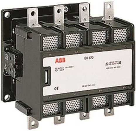 ABB EK550-40-22-EM Schütz mit 6 Schließern und 2 Öffnern 280kW in Schwarz - Bild 1