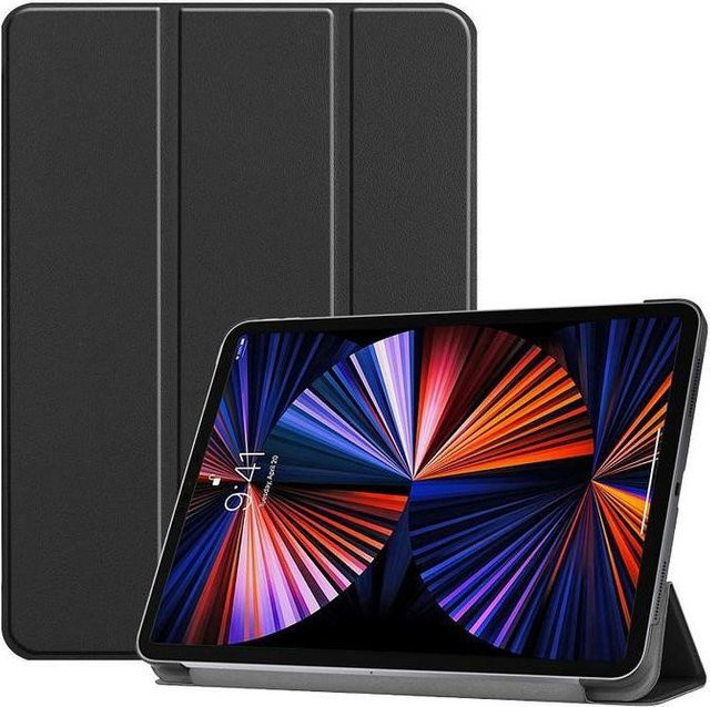 CoreParts Folio Etui für Apple iPad Pro 2021, 12.9 Zoll, Schwarz - Bild 1
