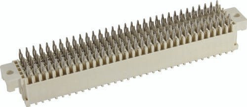 HARTING Federleiste 02021602201 aus Messing in Beige mit 5 Reihen - Bild 1