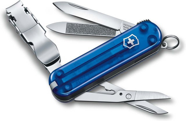Victorinox Nail Clip 580, Blau Transparent - Bild 1