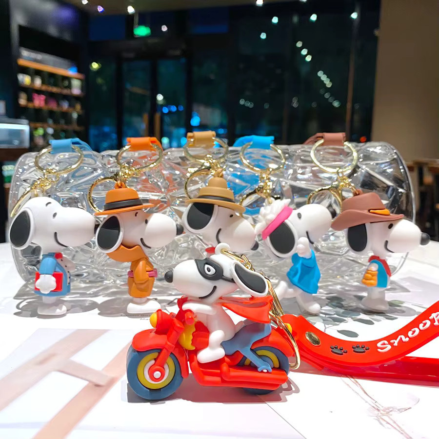 MINISO Schlüsselanhänger Snoopy, Silikon, Unisex - Bild 2