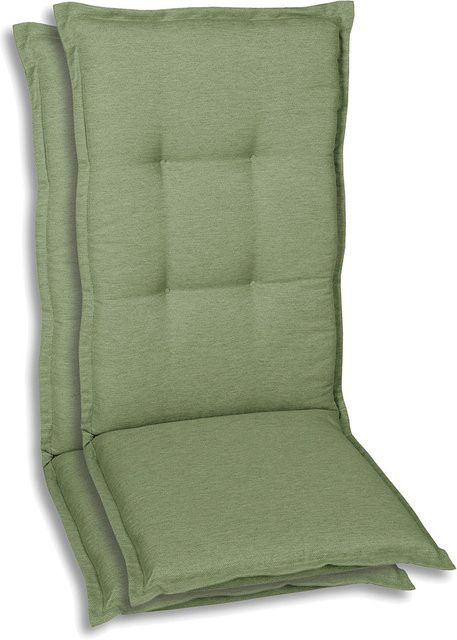 GO-DE TEXTIL Gartenau 2er Set Mittellehner in Hellgrün - Bild 1