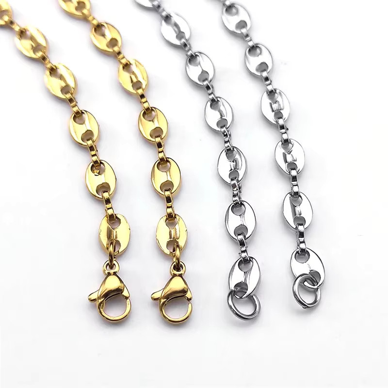 LUXUKISSKIDS Halskette Edelstahl, Silber, Unisex - Bild 4