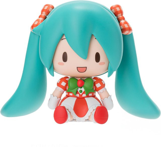 SEGA Hatsune Miku x Oshare Majo Love and Berry Fuwapuchi Anime-Figur in Rosa - Bild 1