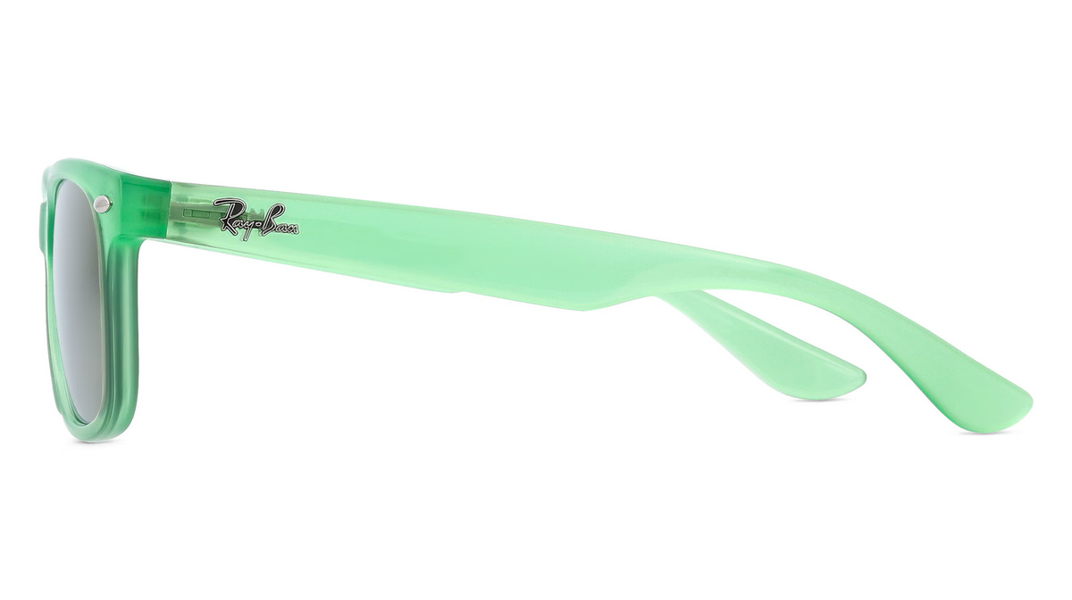Ray-Ban RJ9052S Kinder-Sonnenbrille Vollrand, quadratisch, Kunststoff, blau - Bild 1