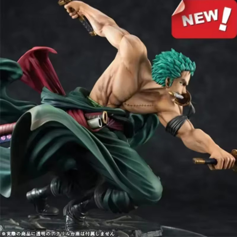 Bandai One Piece Roronoa Zoro Actionfigur, 10cm, Kunststoff - Bild 4