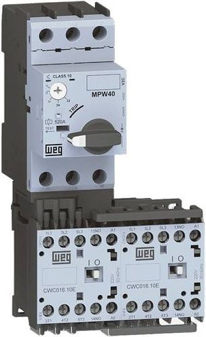 WEG Wendeschützkombination ORW3-C7-02C03-40C025E 24 V/DC grau - Bild 1