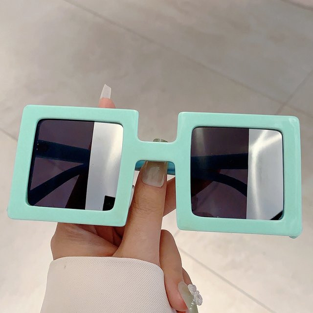 Kammpt Sonnenbrille, quadratisch, Vollrand, Kunststoff, Damen - Bild 1