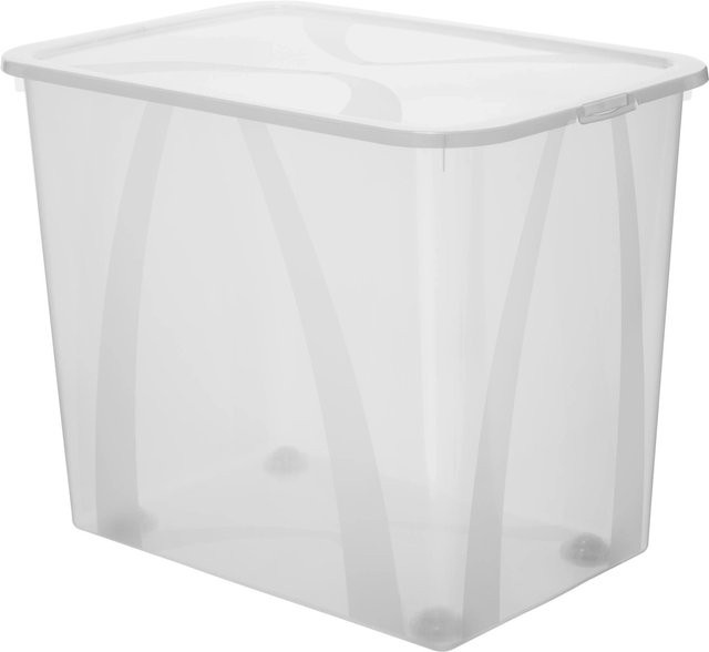 Rotho Clear Box Arco Mega Aufbewahrungsbox Transparent - Bild 1