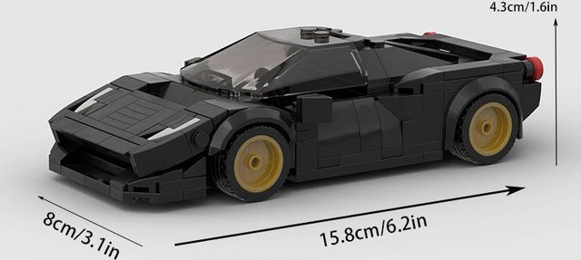 Activating Toys MOC Rennwagen, Montagemodell, ab 14 Jahren - Bild 1