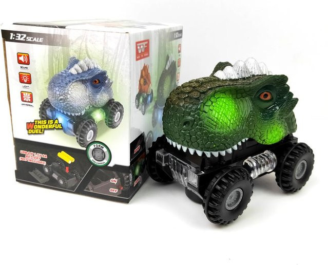 Linyi toy car, Elektrisches Dinosaurier-Spielzeug, Modellauto, ab 3 Jahre - Bild 1