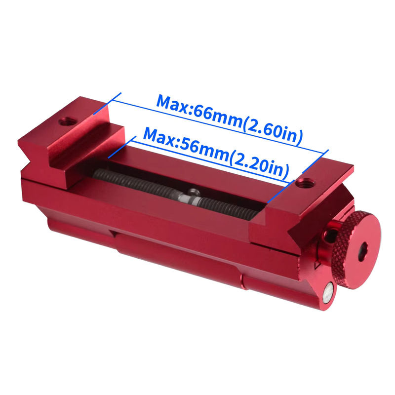 Wnew Meißel- und Hobelschärfset mit Honenführung für die Holzbearbeitung, Rot, 5–6 mm - Bild 5