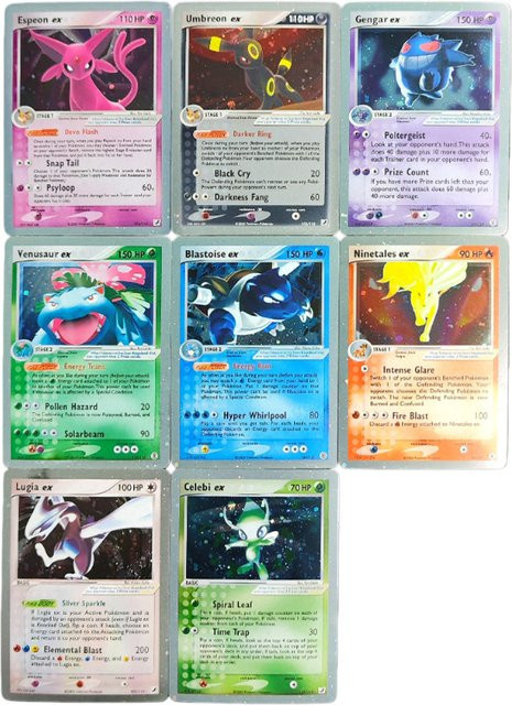 FUNISM Pokémon Sammelkartenspiel, DIY TCG-Karte EX Ruby & Sapphire Unseen Forces - Bild 1