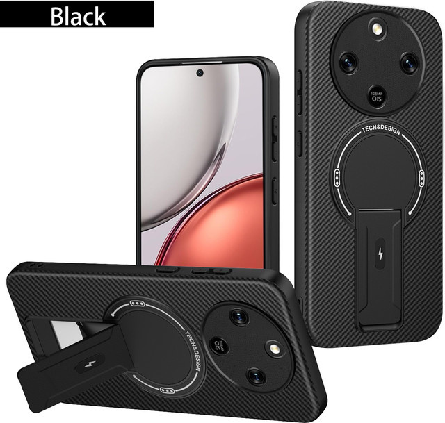 Magnetische Schutzhülle für Honor Magic 8 Lite und Honor X9D in Schwarz oder Grau - Bild 1