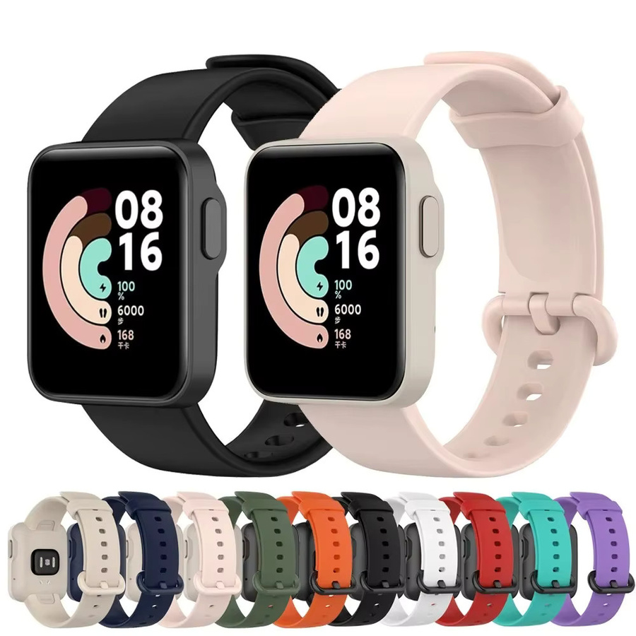 Xiaomi Uhrenarmband Silikon, Schwarz, Unisex - Bild 2