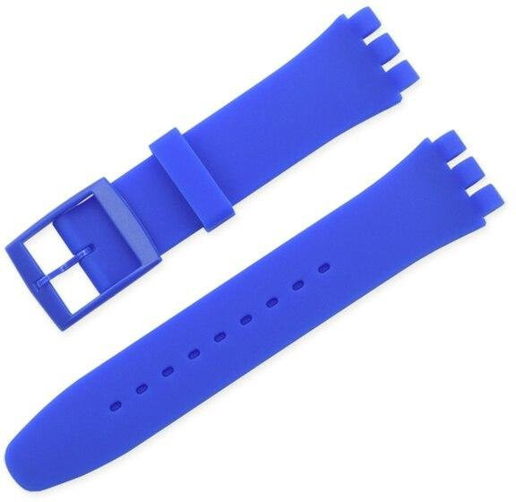 Creative Man Uhrenarmband Silikon, 20 mm, dunkelblaue, Herren - Bild 1