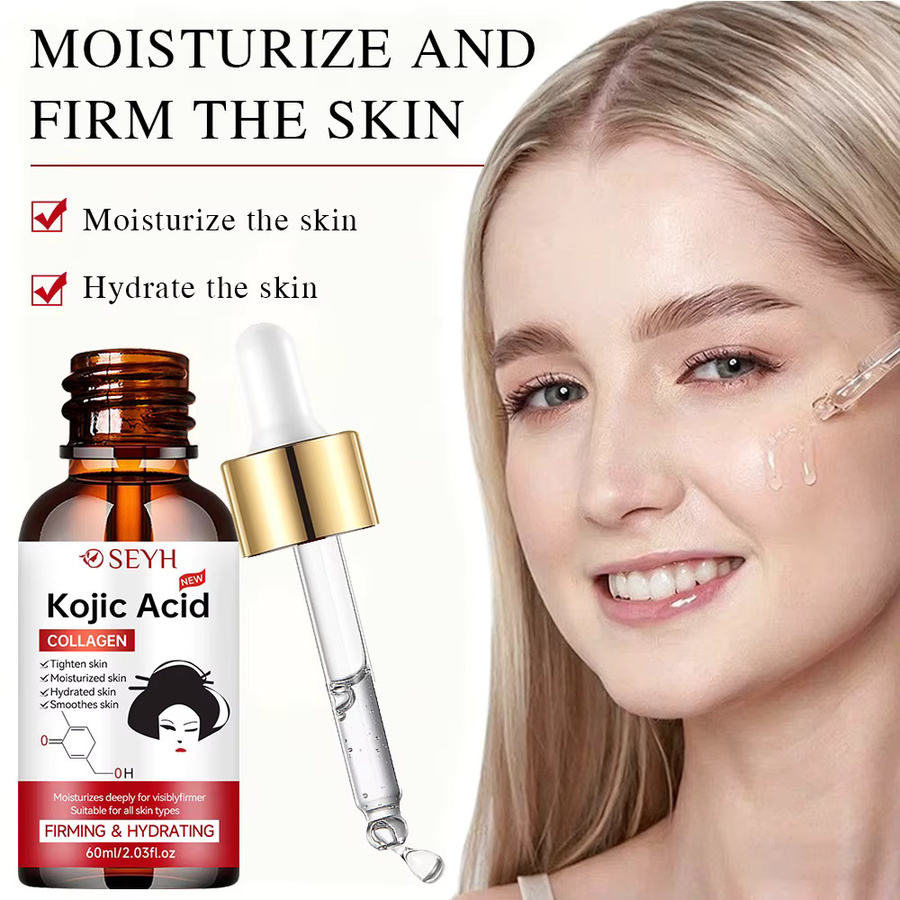 SEYH Kurkumin-Kollagen-Essenz-Flüssigkeit mit Niacinamid und Vitamin C, Gesicht, Herren - Bild 2