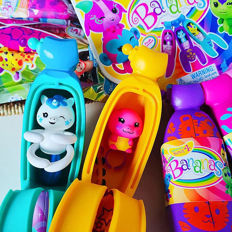 Bandai Bananas Bunch Wildblütenbaum Duftende Tiere, Finger-Überraschungsspielzeuge, Bunt / Mehrfarbig, Nicht für Kinder unter 3 Jahren - Bild 4
