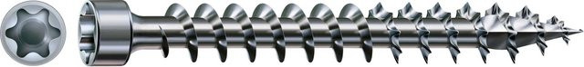 Spax Holzbauschraube Torx aus Stahl, silberfarben, 24 Stück, Durchmesser: 6 mm, Länge: 120 mm - Bild 4