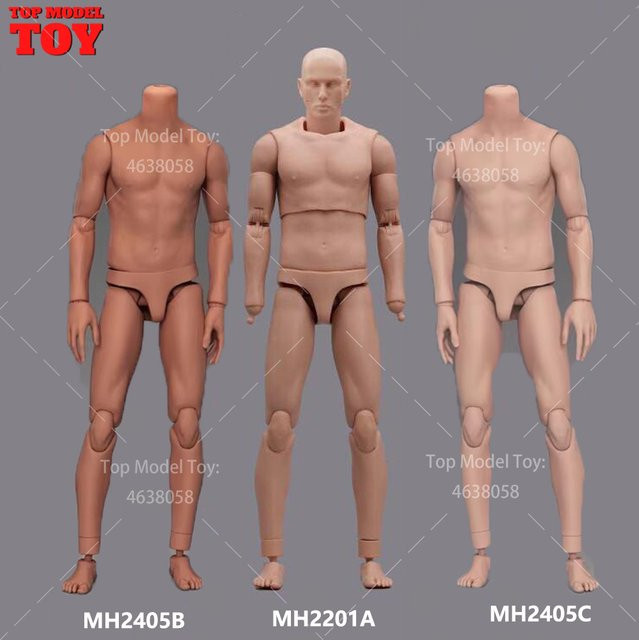 MAHA Studio MH2201 MH2405 Muskelkörper Modularer Asiatischer Männlicher Gelenkkörper, 1/6 Maßstab, Actionfigur - Bild 1