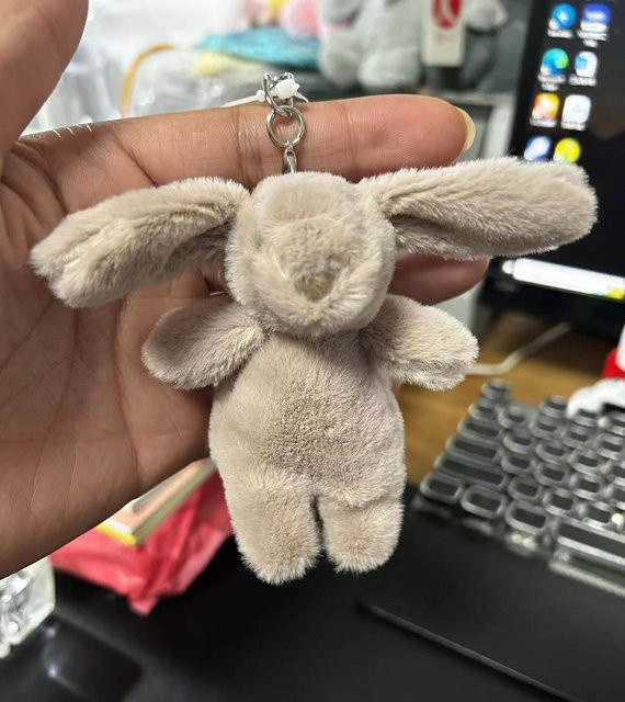 Rd lala Anhänger, Hase, braun, Kinder - Bild 1