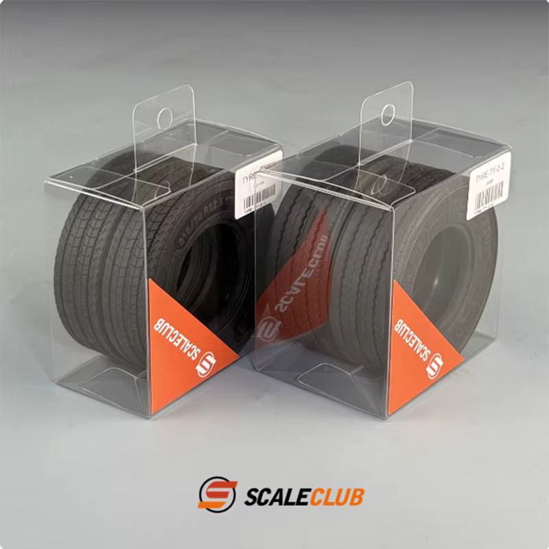 SCALECLUB RC-Reifen, 1 Paar, Gummireifen, 1:14 - Bild 2