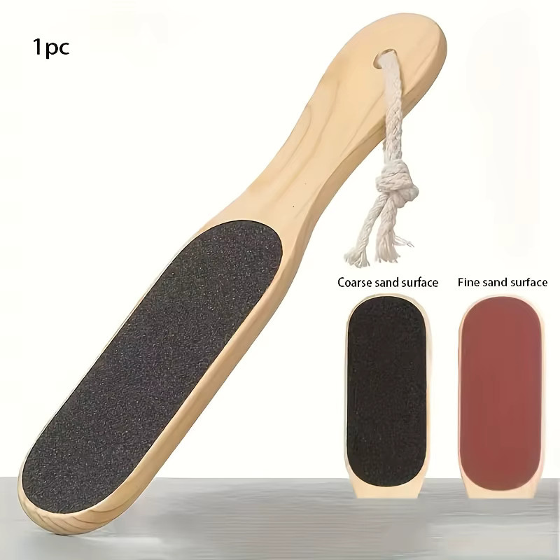 Ouriner Pediküre-Fußfeile aus Holz, Unisex - Bild 2