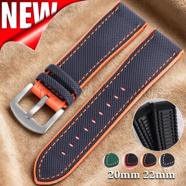 Uhrenarmband crazyband, Silikon, Unisex, 20mm 22mm - Bild 1