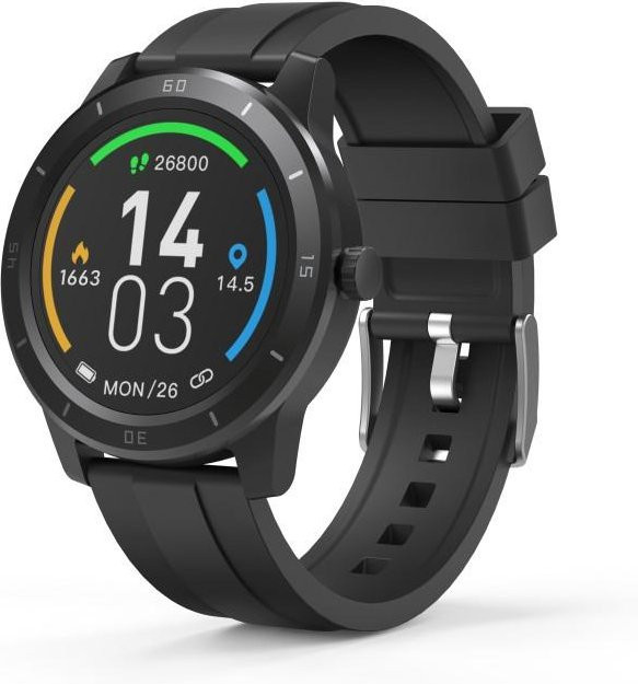 Hama Smartwatch Fit Watch 6900 in Schwarz mit GPS, Herzfrequenzmessung und wasserdichtem Gehäuse - Bild 1