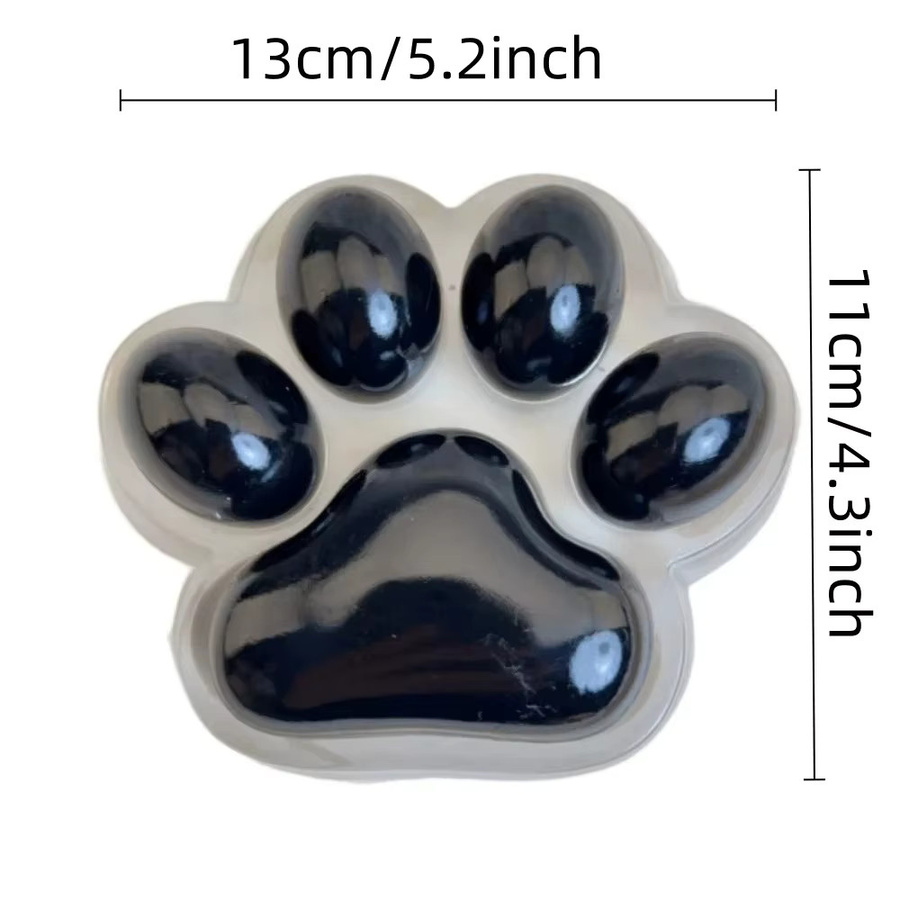 GSF Handgemachtes Katzenpfote Squishy Spielzeug in Transparent oder Schwarz als sensorisches Entspannungsspielzeug für Kinder und Erwachsene - Bild 3