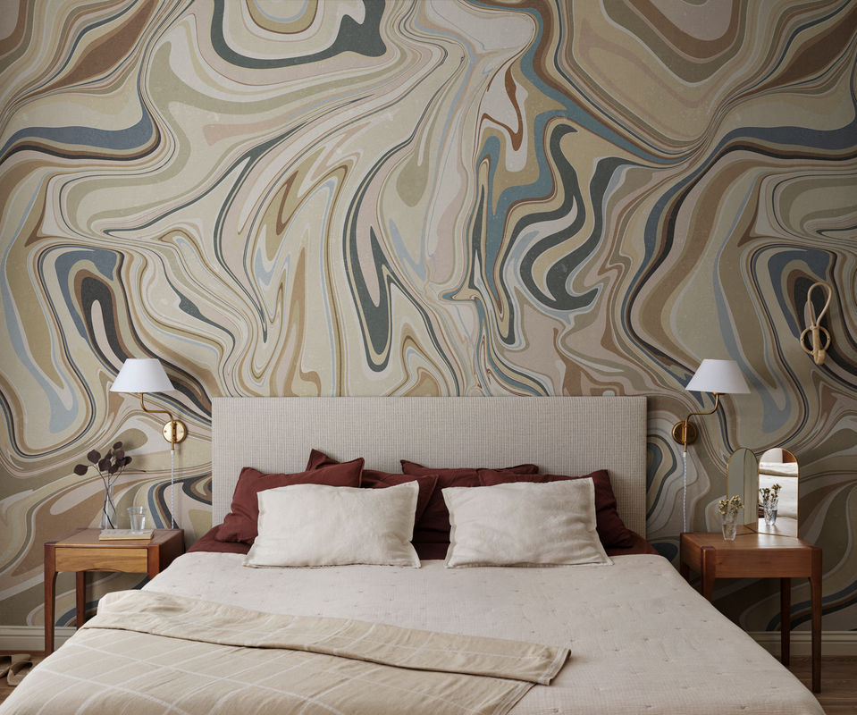Sandberg Mural Klint Tapete Clay in Cream aus Vlies - Bild 2
