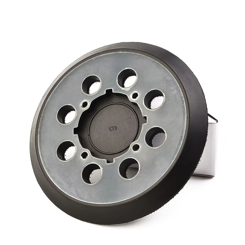 DAZZLEEX Klettverschluss Stützkissen für Exzenterschleifer DWE6423, 8-Loch Schwammpolster, Durchmesser: 125 mm, Schwarz - Bild 5