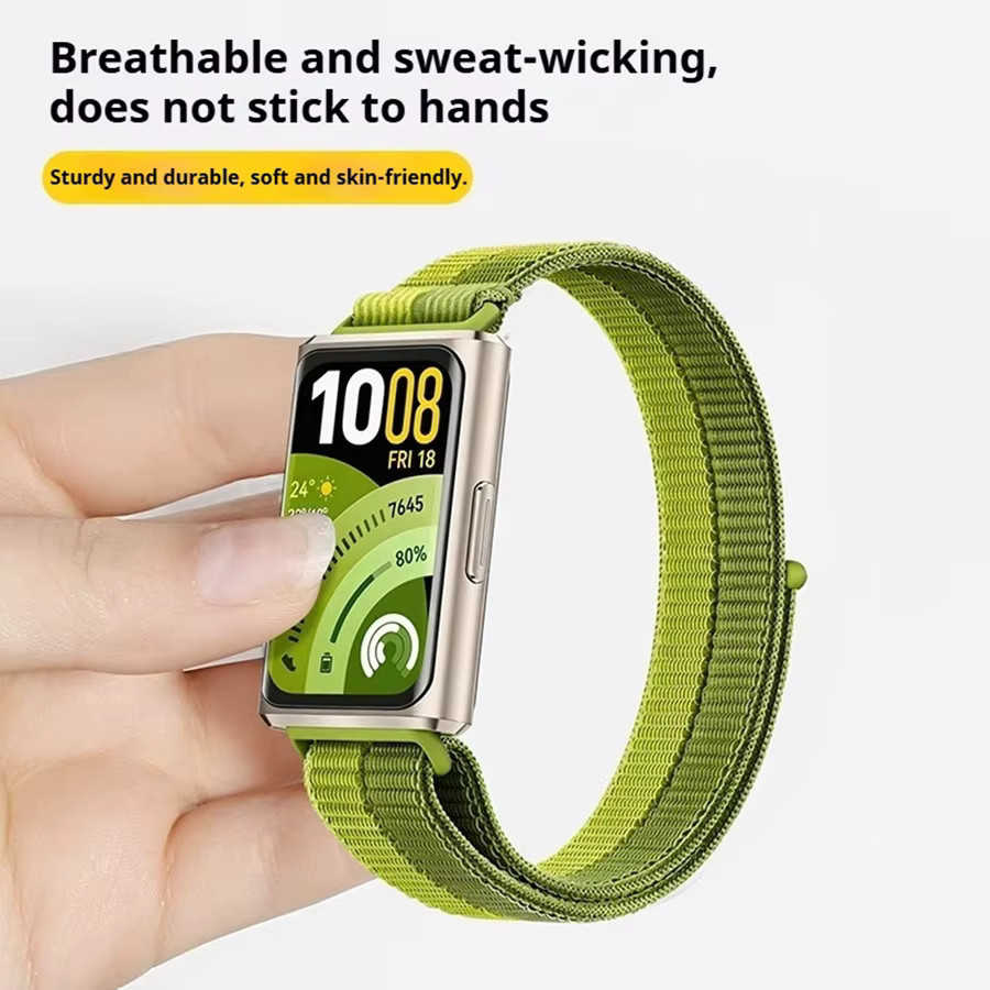 Huawei Uhrenarmband, Nylon, Dark Green - Bild 2