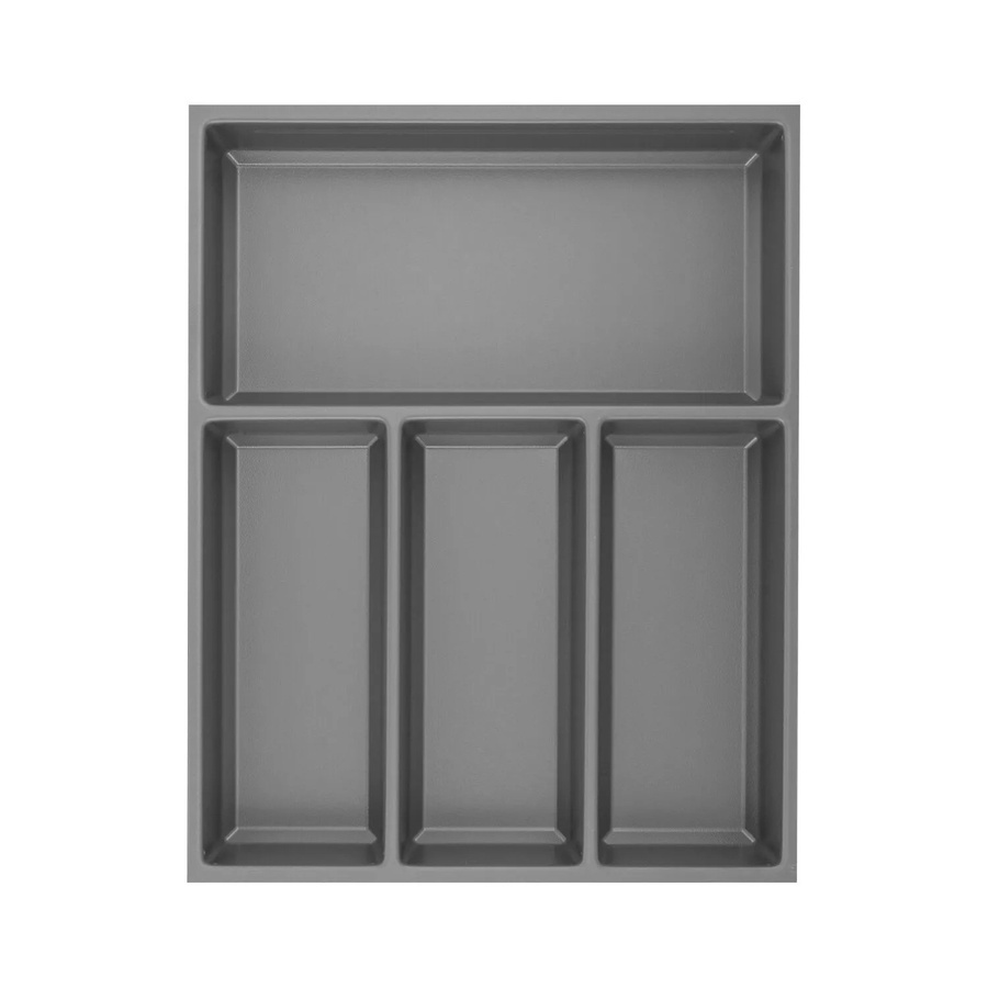 Agoform Besteckeinsatz Sky Schubladeneinsatz aus Kunststoff, Schiefergrau, B: 37,0 cm, T: 5,3 cm, H: 47,3 cm - Bild 2
