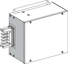Schneider Electric Endeinspeisekasten KSA250AB4, 250A, Weiß, Kunststoff - Bild 1