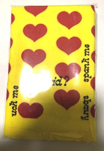 X JAPAN hide Offizielles LEMONeD Handtuch mit gelbem Herz von Sliema Japan Products - Bild 3