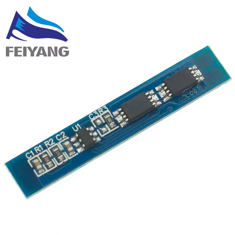 SAMIROB BMS Schutzmodul für 2S 3A Li-Ion Lithium-Batterien 7,4 V 8,4 V in Blau - Bild 2