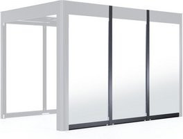 SunElements Wand für Pavillon SunCover Deluxe, Farbe: Schwarz, Breite: 3 m - Bild 1