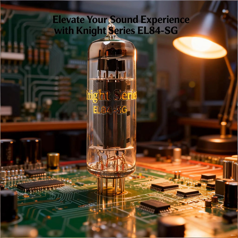 JUEQIZHE EL84-SG Vakuumröhre für HIFI Audio und DIY Gitarrenverstärker, transparent - Bild 2