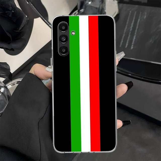 Handyhülle mit Italien Flagge Design für Samsung Galaxy A-Serie (A17, A16, A26, A36, A56, A15, A14, A13, A55, A54, A53, A35, A34, A33, A25, A24, A23, A05S, A04S, A73) in Multicolor - Bild 1