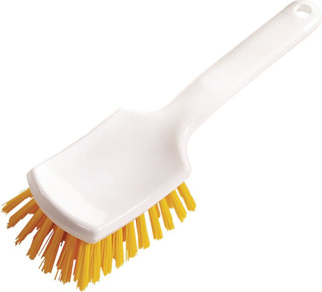 Diversey Stielbürste mit kurzem Griff in Gelb, 2er Pack, B/H/T: 7,2 x 3,5 x 26 cm - Bild 1